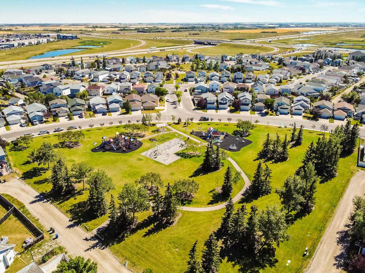 Calgary suburbs