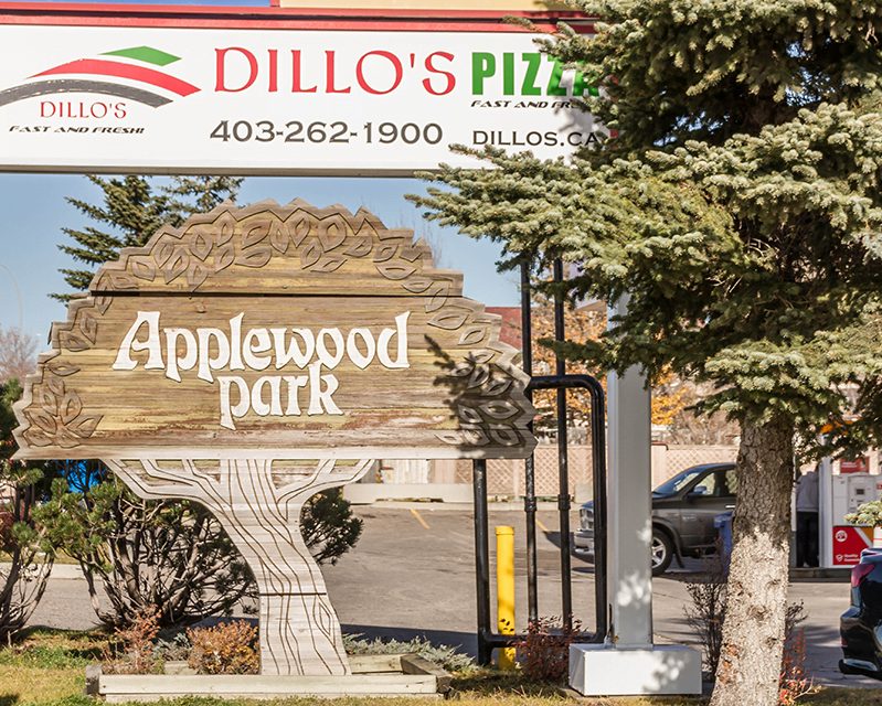 Applewood Park neighbourhood in Calgary
