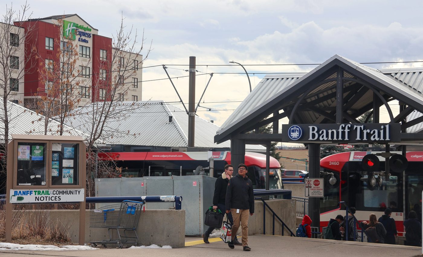 Banff Trail neighbourhood in Calgary