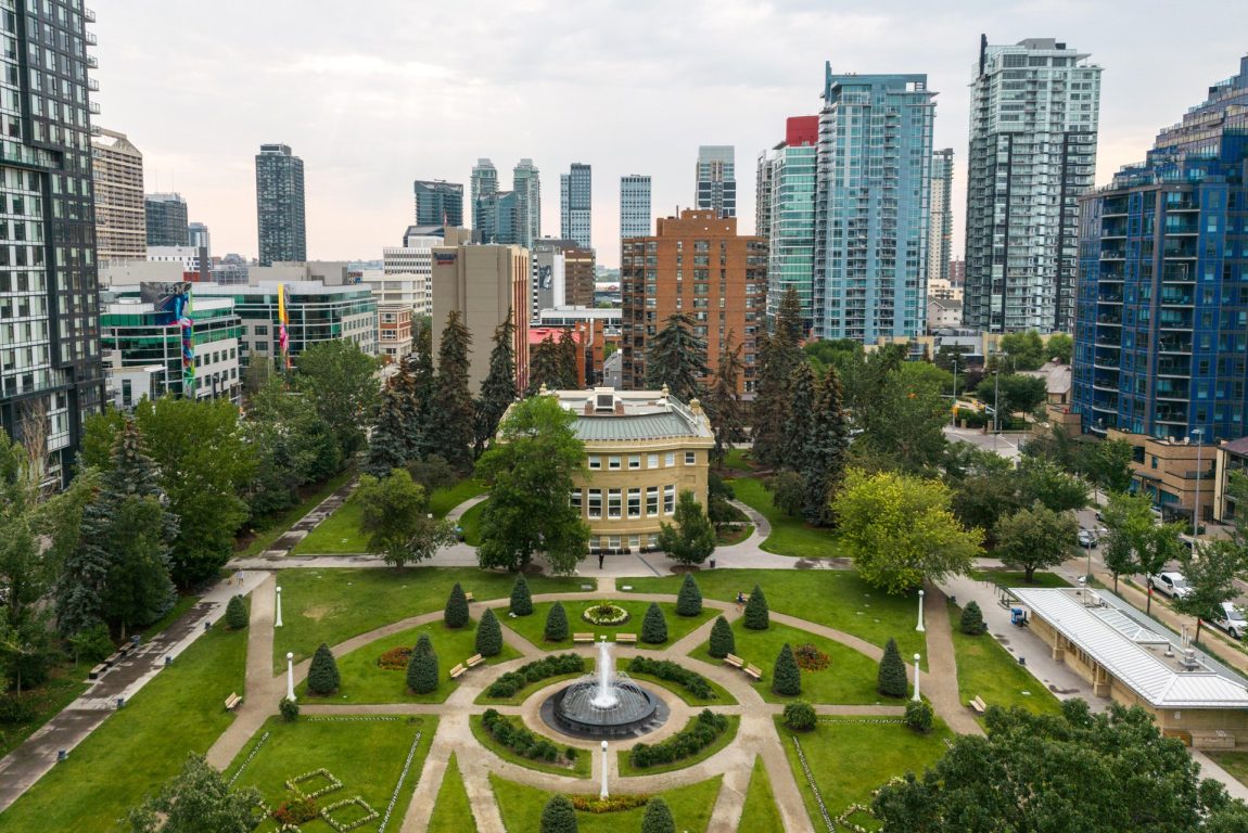 Beltline neighbourhood in Calgary