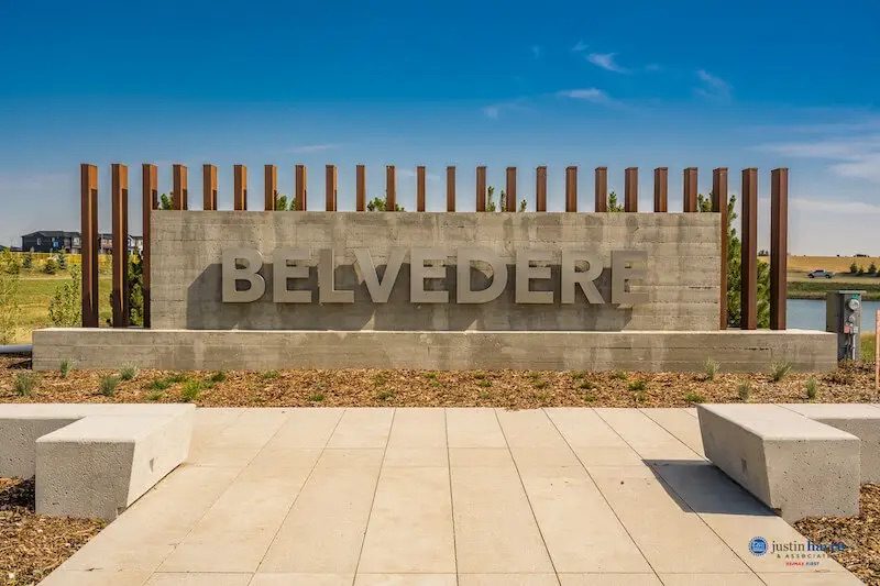 Belvedere neighbourhood in Calgary