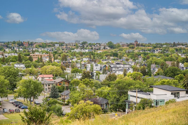 Bridgeland/Riverside neighbourhood in Calgary