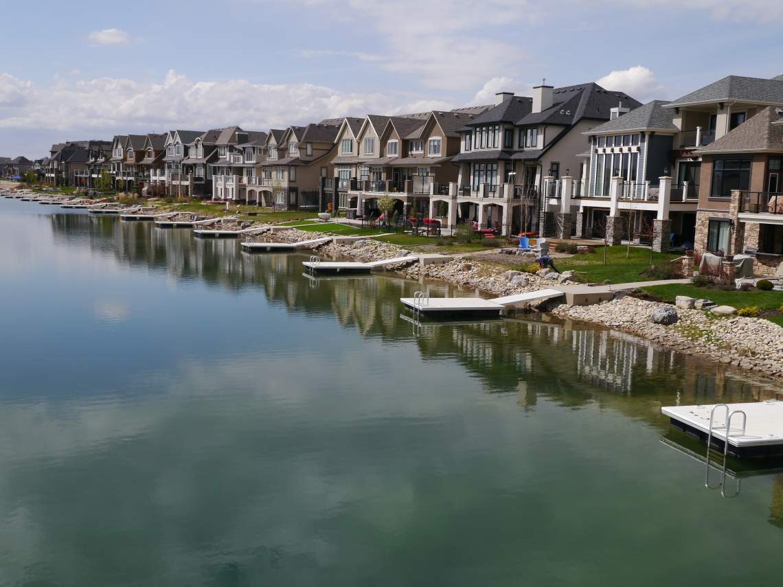 Chaparral neighbourhood in Calgary