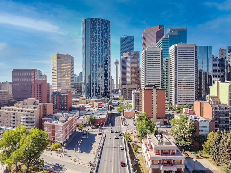 Chinatown neighbourhood in Calgary