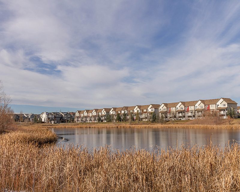 Copperfield neighbourhood in Calgary