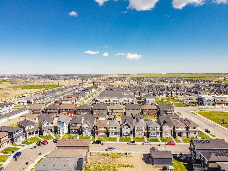 Cornerstone neighbourhood in Calgary
