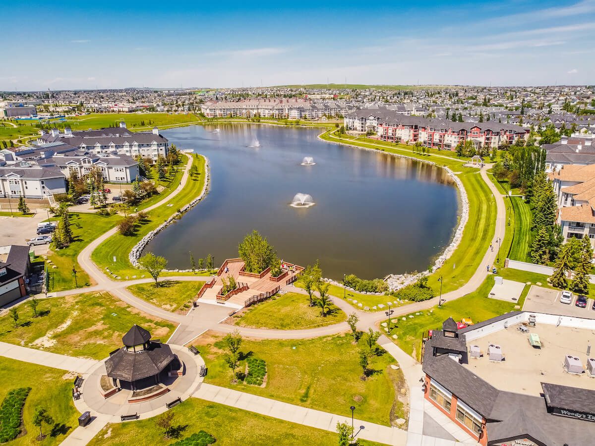 Country Hills neighbourhood in Calgary
