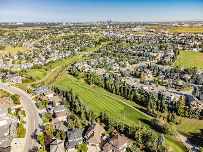 Douglasdale/Glen neighbourhood in Calgary