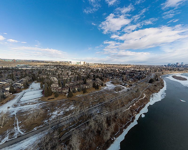 Eagle Ridge neighbourhood in Calgary
