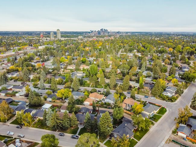 Glendale neighbourhood in Calgary
