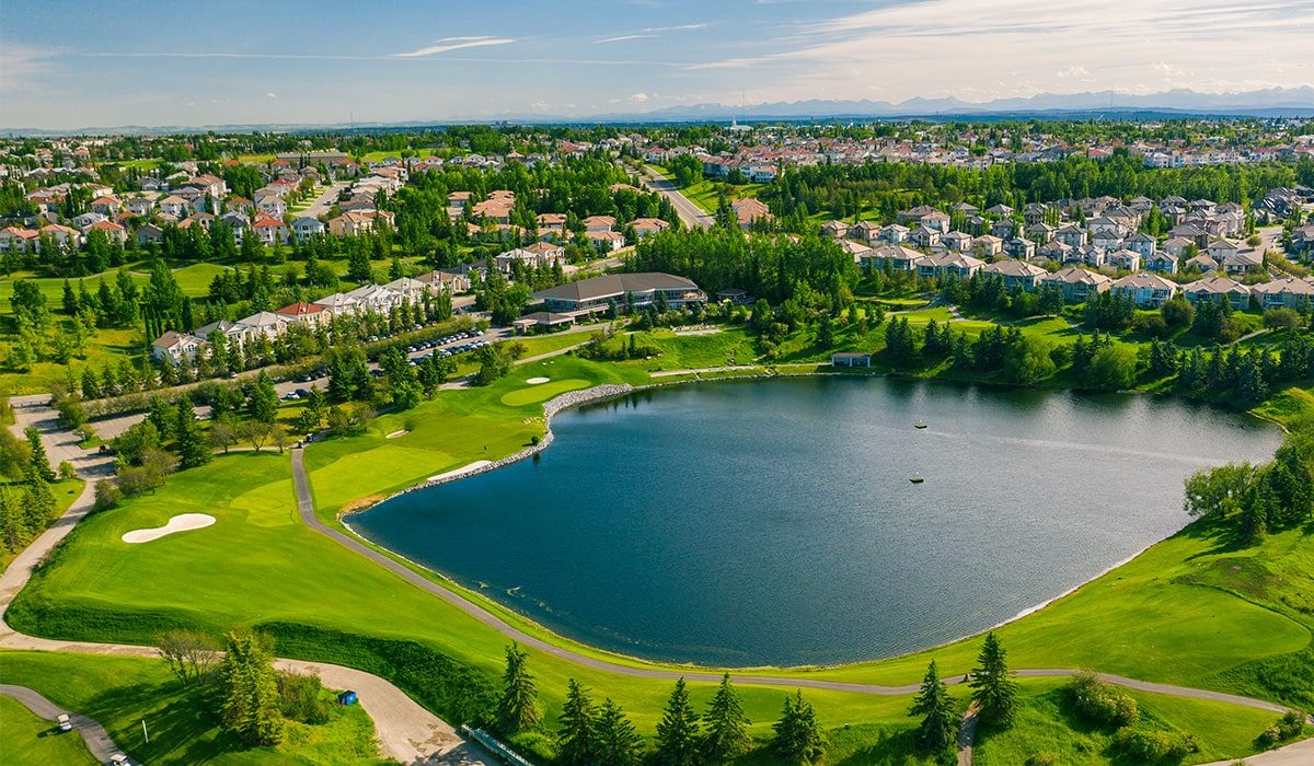 Hamptons neighbourhood in Calgary