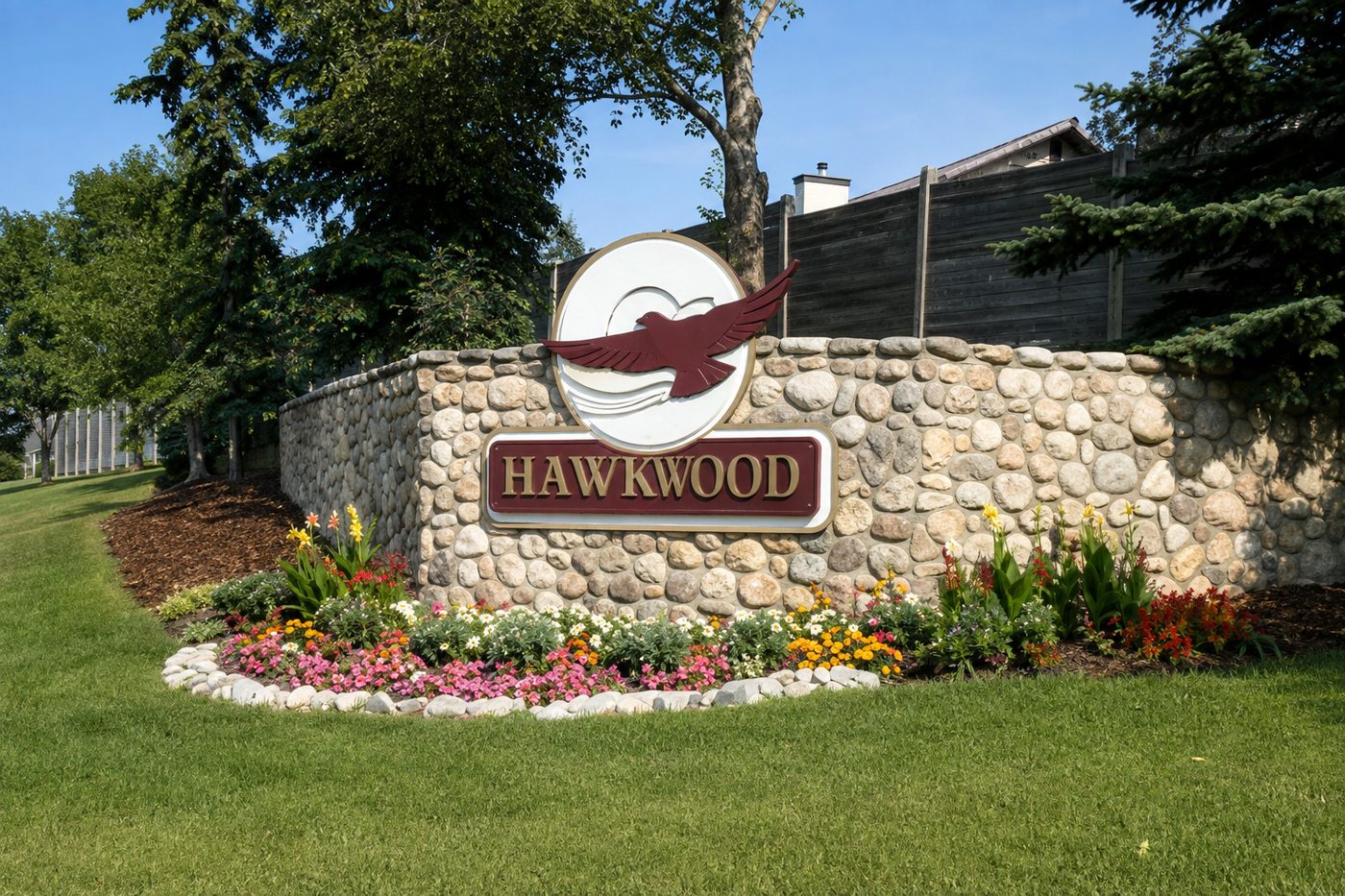Hawkwood neighbourhood in Calgary