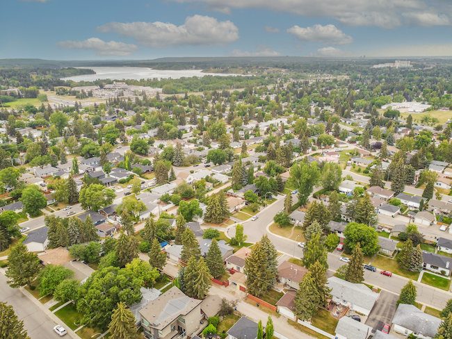 Haysboro neighbourhood in Calgary
