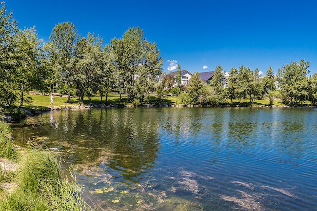 Hidden Valley neighbourhood in Calgary