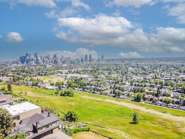 Hounsfield Heights/Briar Hill neighbourhood in Calgary