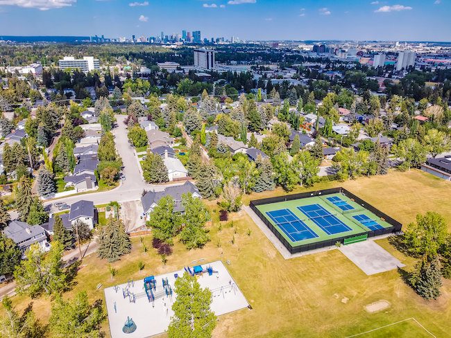 Kelvin Grove neighbourhood in Calgary