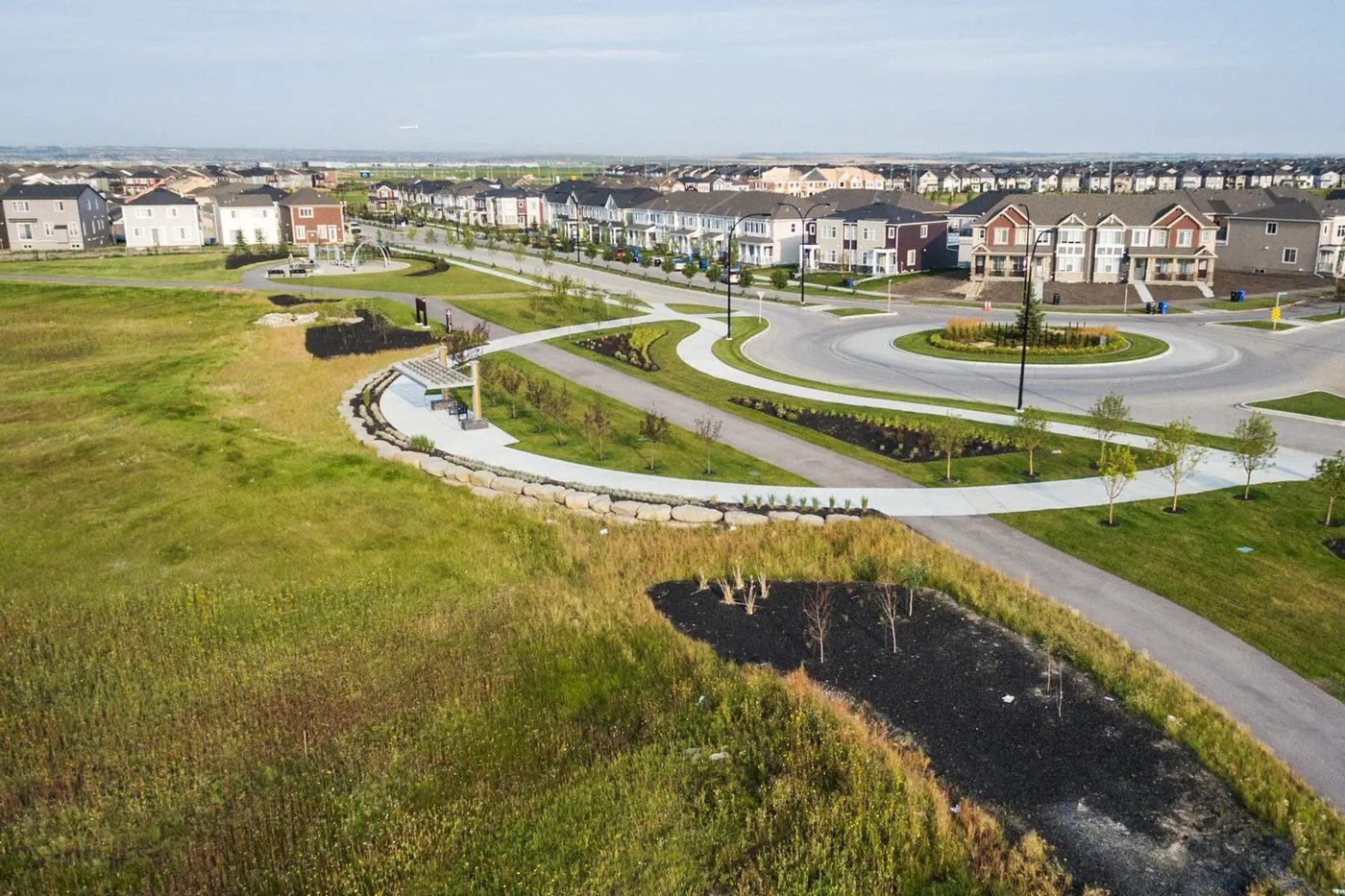Keystone Hills neighbourhood in Calgary