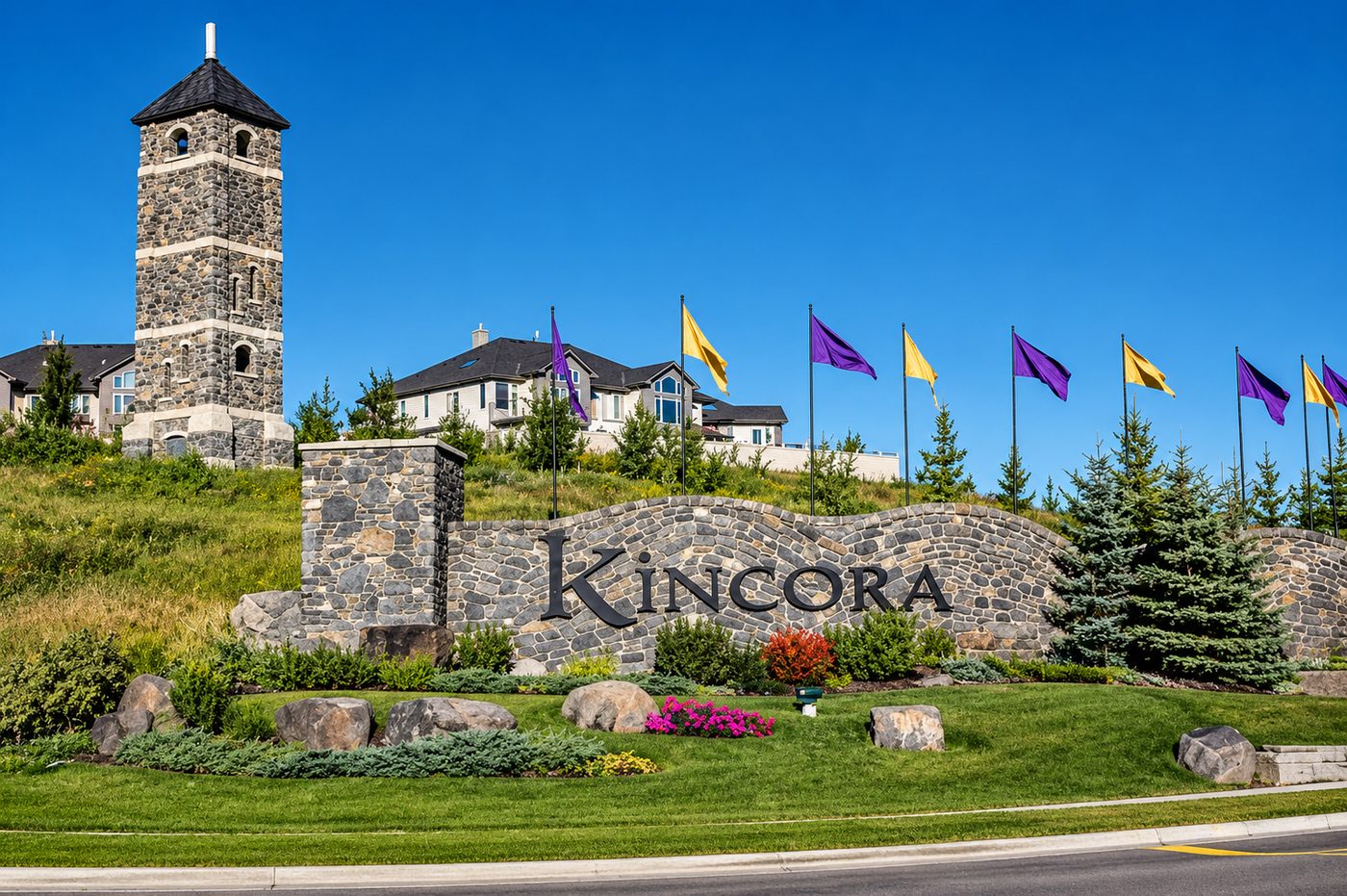 Kincora neighbourhood in Calgary
