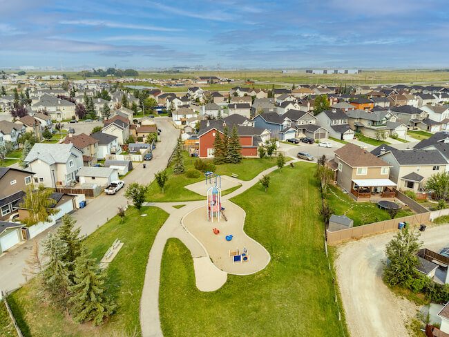 Martindale neighbourhood in Calgary