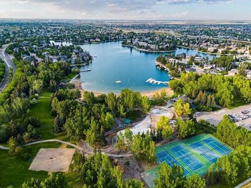 McKenzie Lake neighbourhood in Calgary