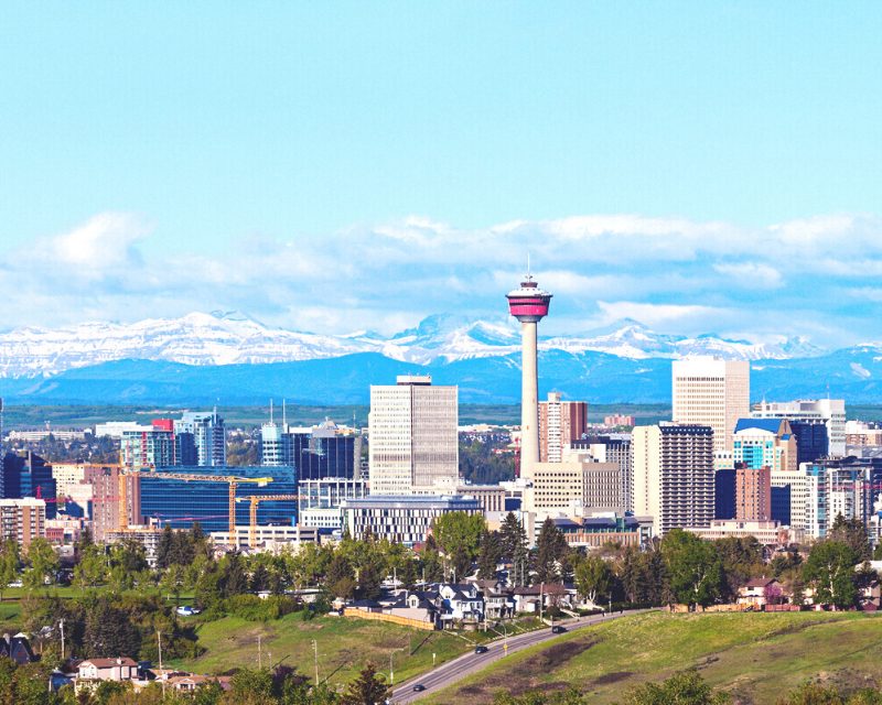 Millrise neighbourhood in Calgary