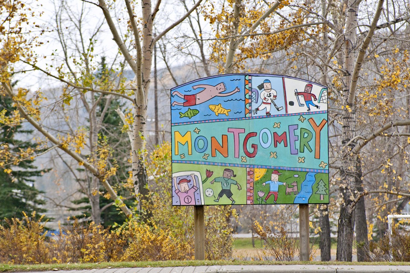 Montgomery neighbourhood in Calgary