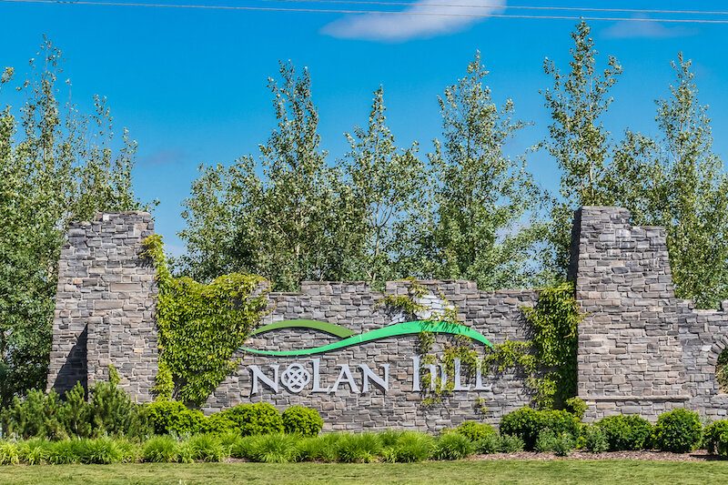 Nolan Hill neighbourhood in Calgary