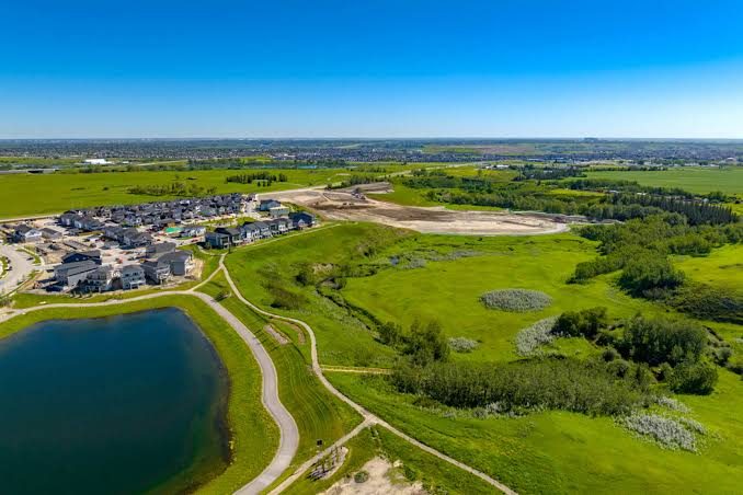 Pine Creek neighbourhood in Calgary