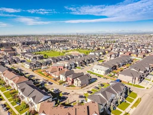 Saddle Ridge neighbourhood in Calgary