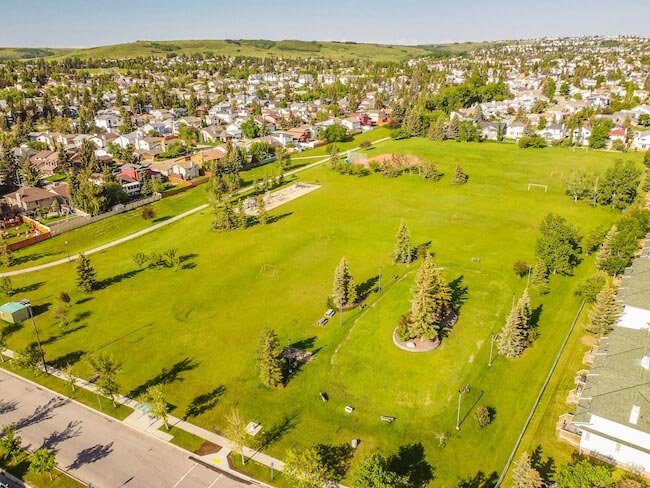Sandstone Valley neighbourhood in Calgary
