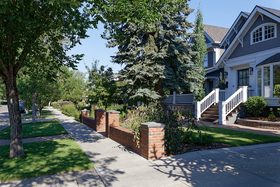 Scarboro neighbourhood in Calgary