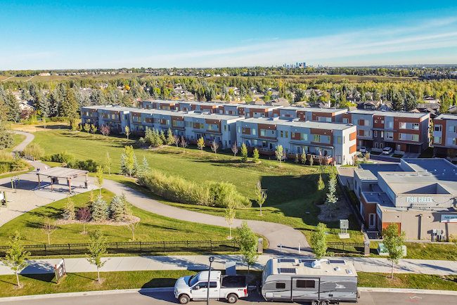 Shawnee Slopes neighbourhood in Calgary