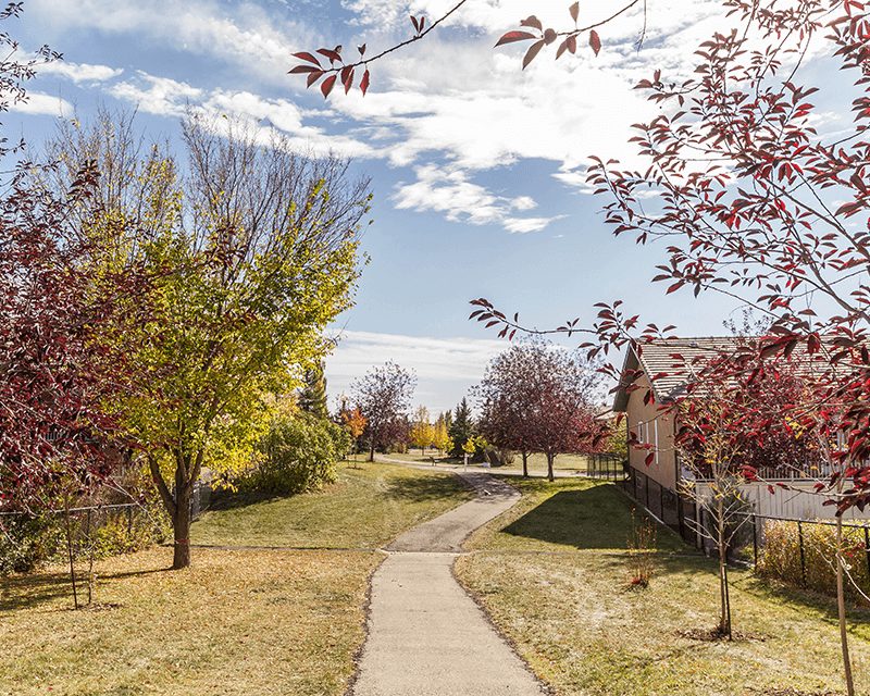 Shawnessy neighbourhood in Calgary