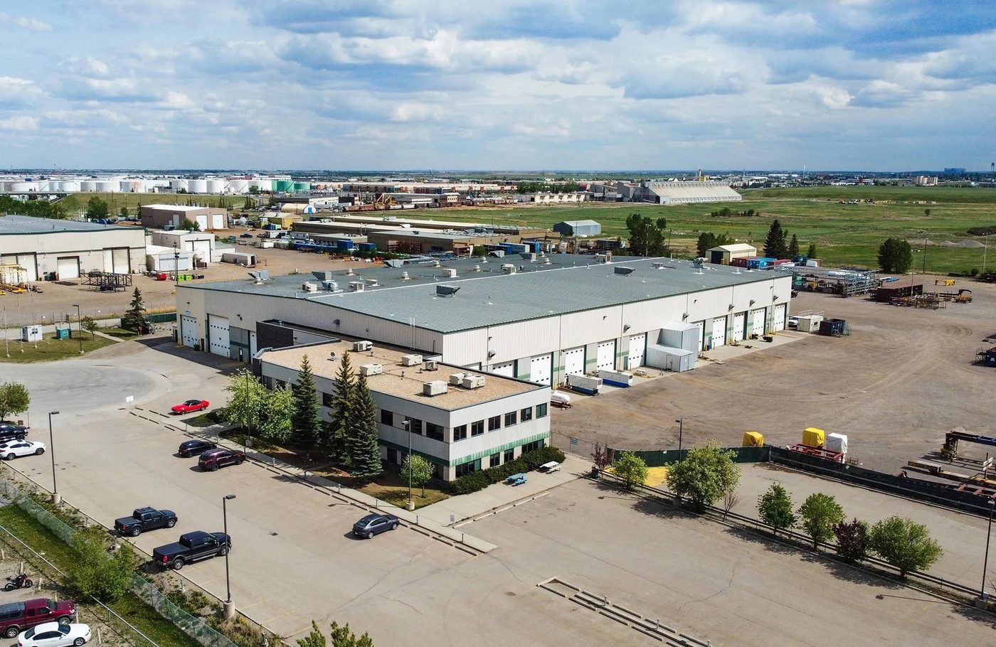 Shepard Industrial neighbourhood in Calgary