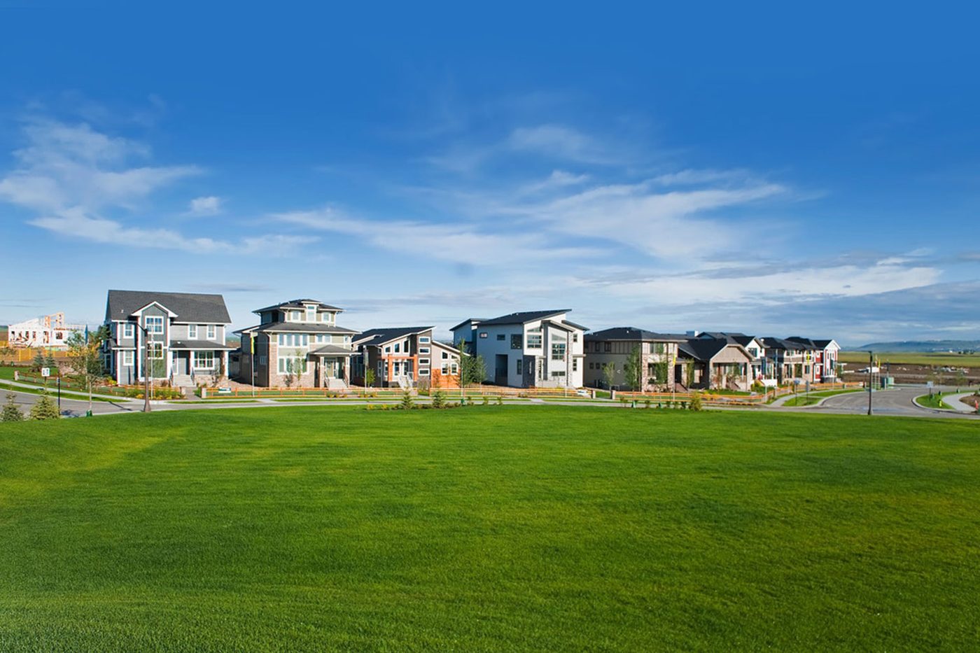 Springbank Hill neighbourhood in Calgary