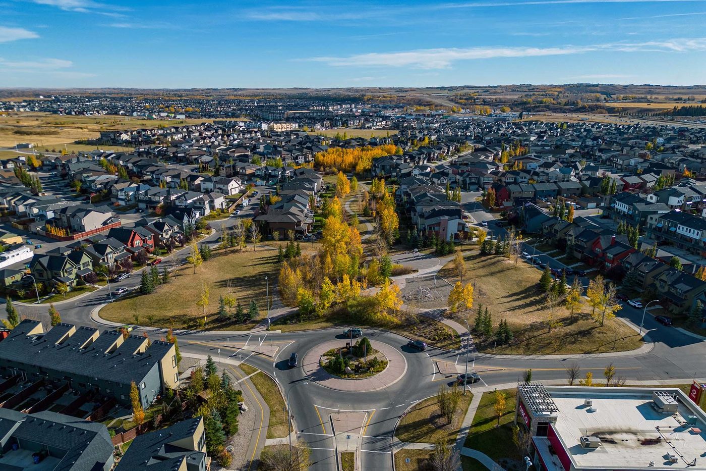 Walden neighbourhood in Calgary