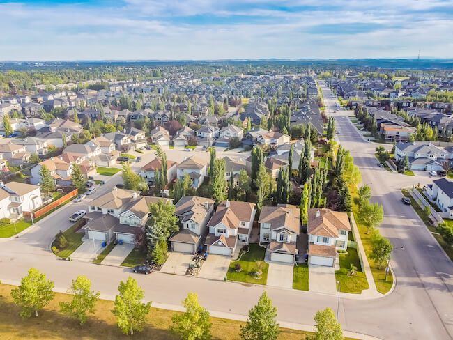 West Springs neighbourhood in Calgary