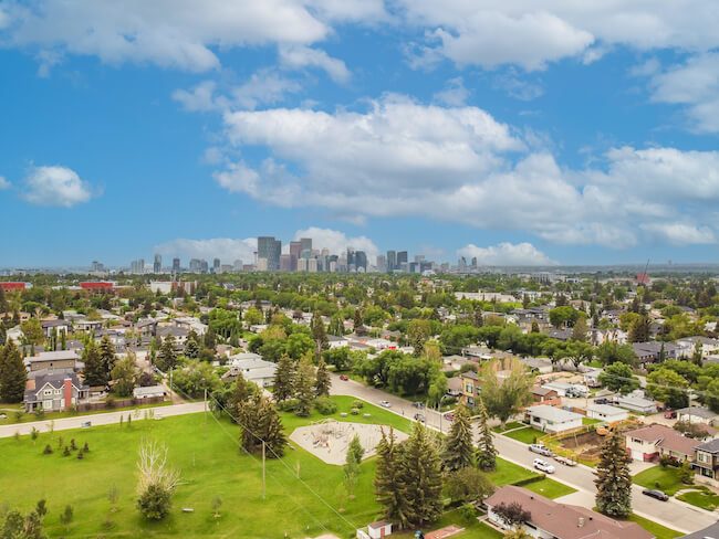 Winston Heights/Mountview neighbourhood in Calgary